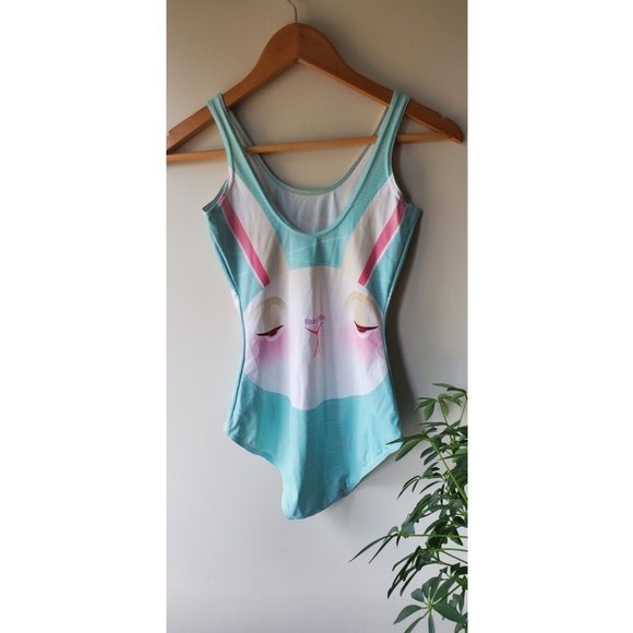 BlackMilk "Not Impressed Bunny" Swimsuit - Picture 3 of 4